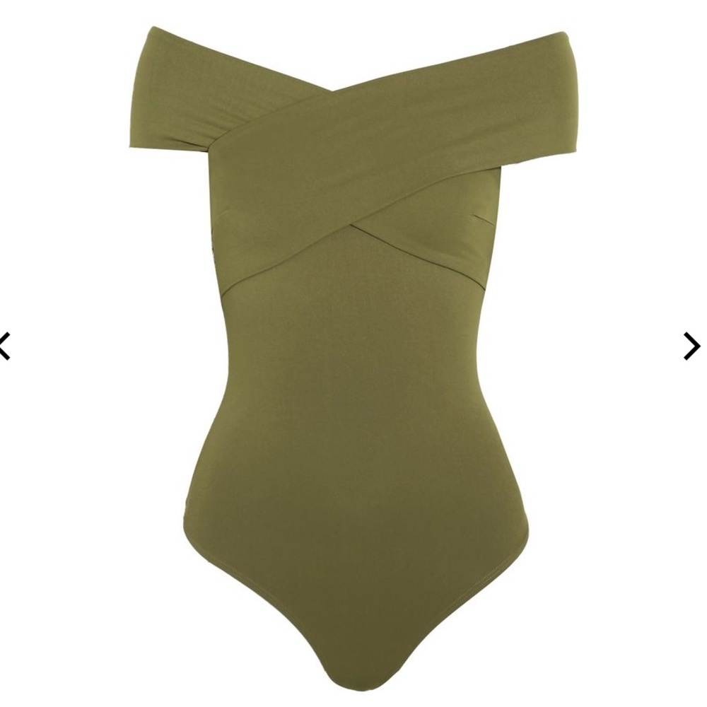 ALIX NYC Wooster criss cross bodysuit sz.S - Picture 10 of 14